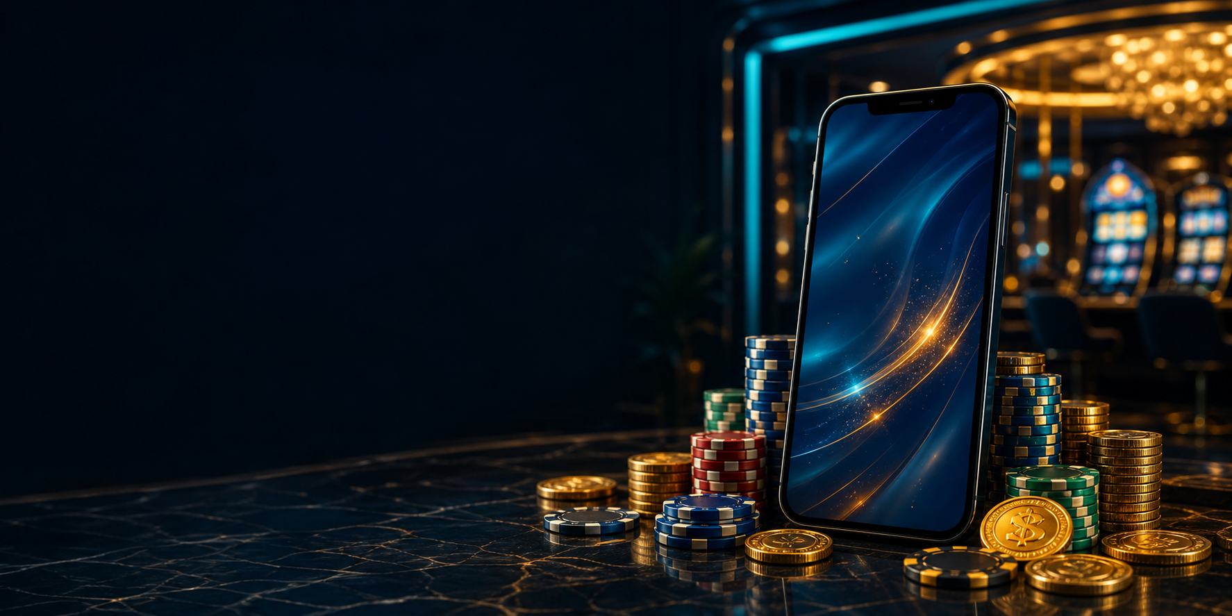 PlayBaze Australia mobile app on a smartphone with casino chips